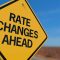 Changement des taux de change devant